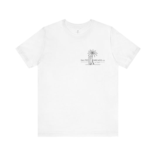 Beach Life Unisex Tee White