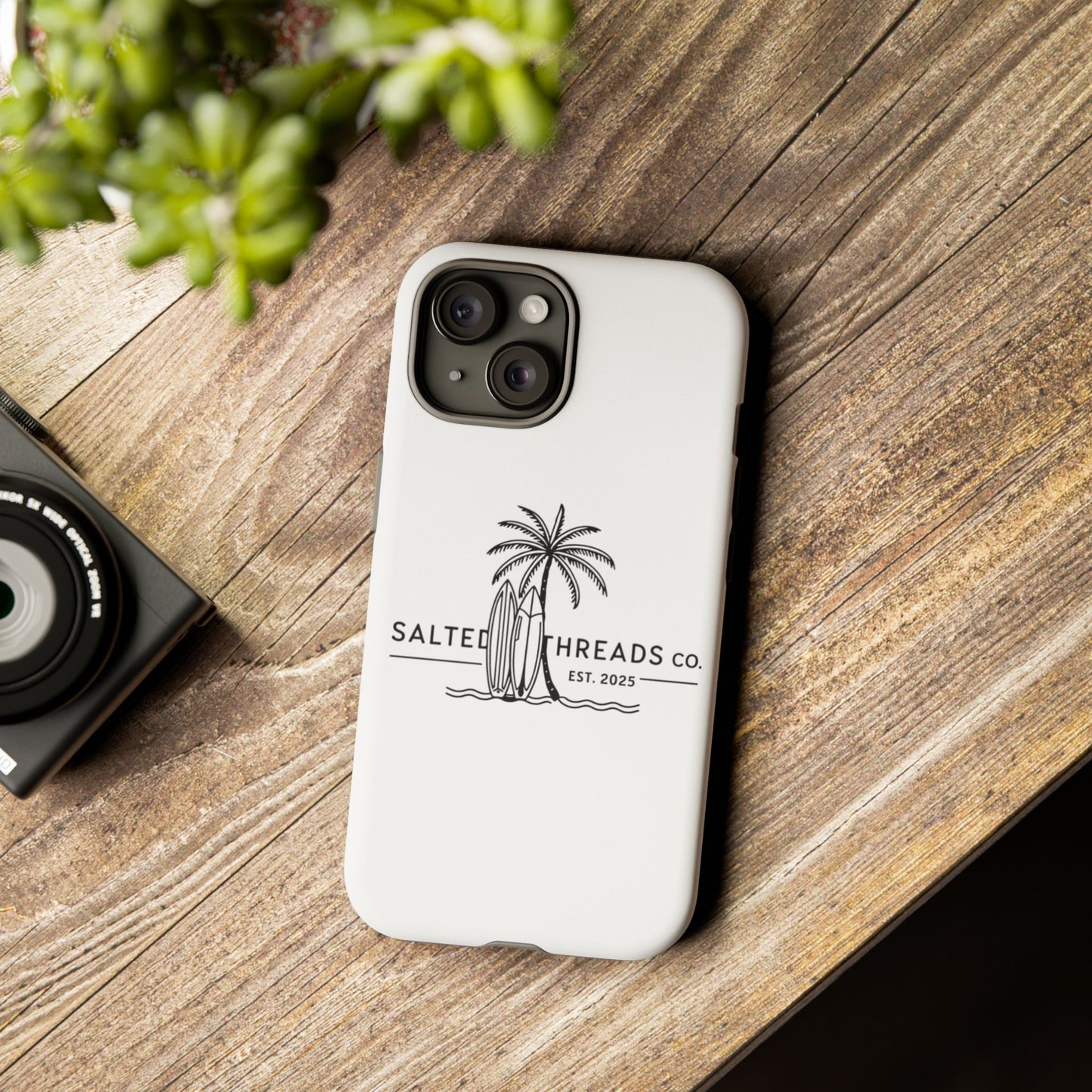 Tough Cases: Stylish Phone Case with Surfing Design - Perfect for Beach Lovers