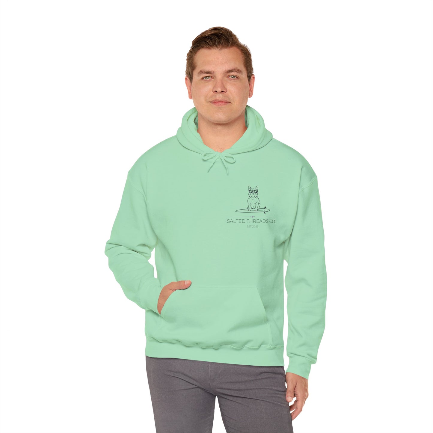 Salted Threads Co. Surf dog Hoodie