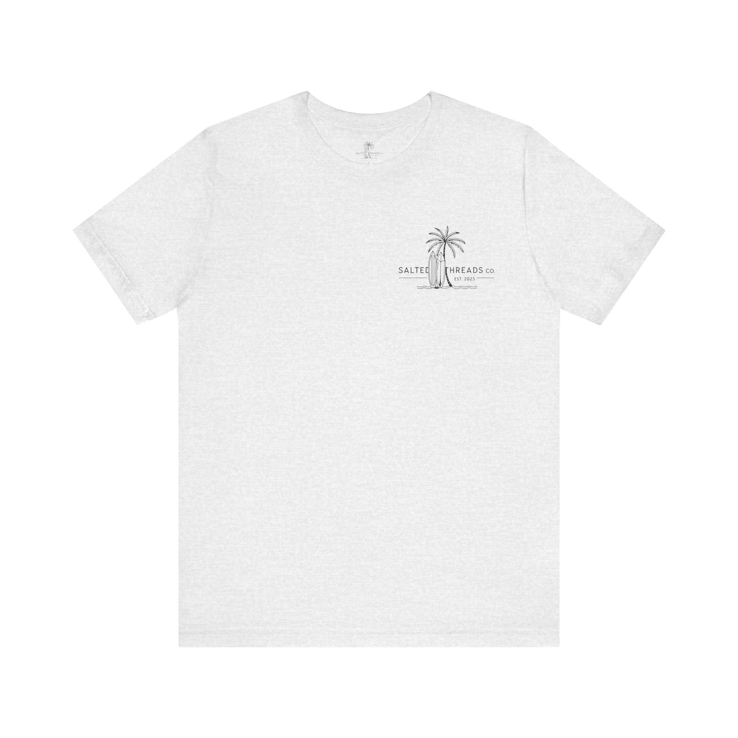 Salted Threads Co. Unisex Surf Dog Tee - Casual Summer Wear