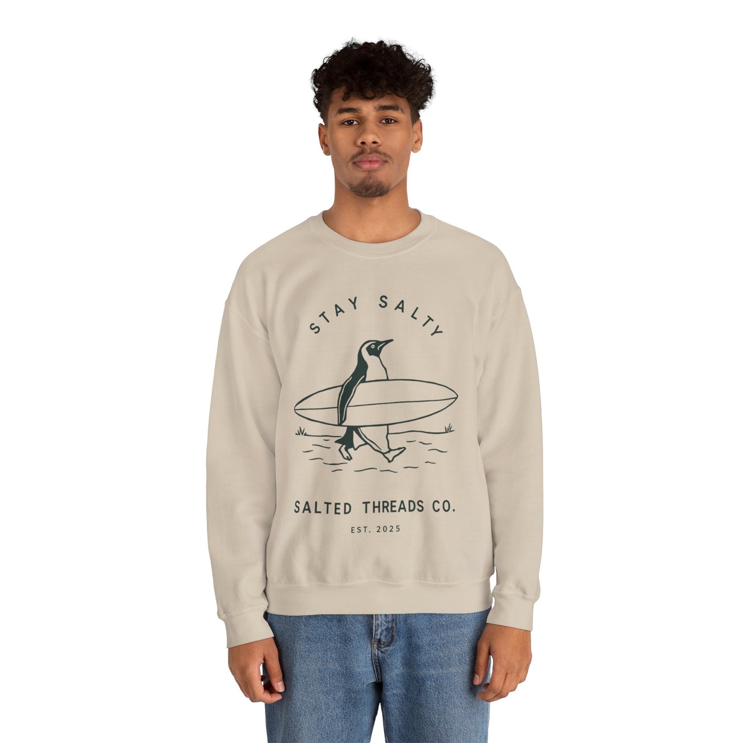 Stay Salty Penguin Sweatshirt