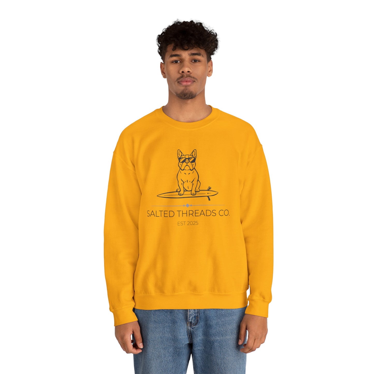 Salted Threads Co. French Bulldog Crewneck Sweatshirt