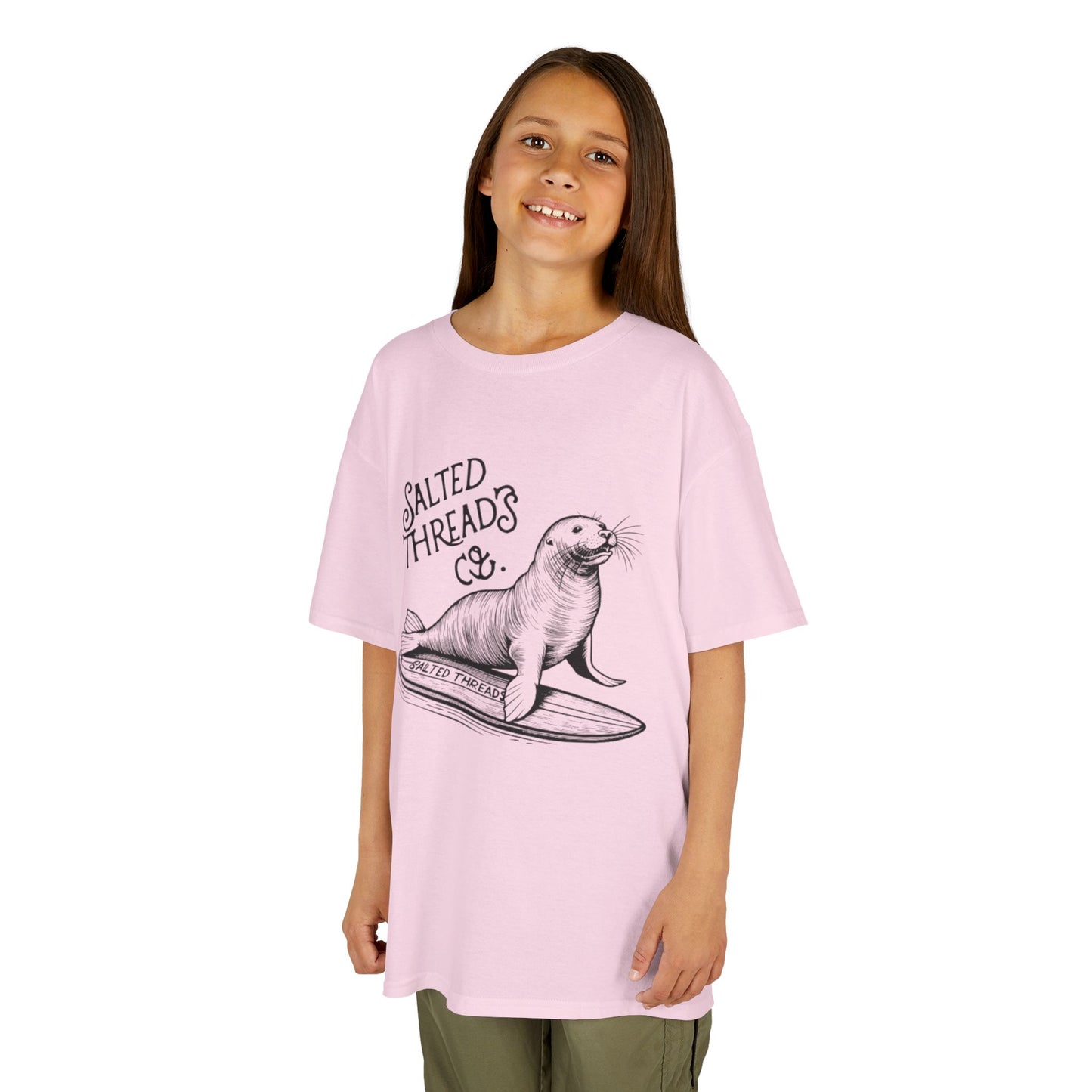 Salted Threads Sea lion Kids T-Shirt