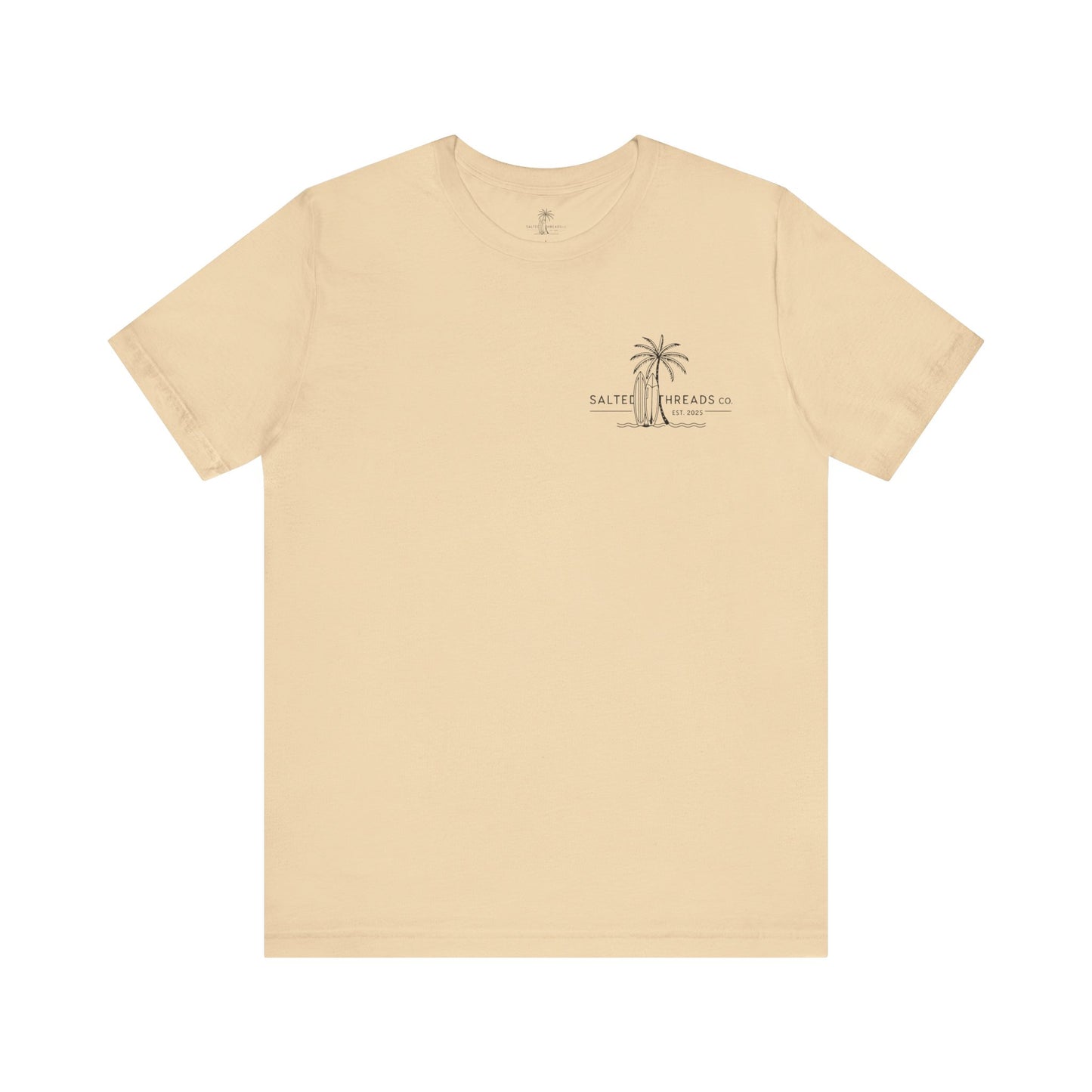 Salted Threads Co. Unisex Surf Dog Tee - Casual Summer Wear