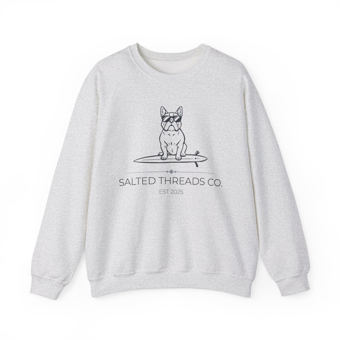 Salted Threads Co. French Bulldog Crewneck Sweatshirt