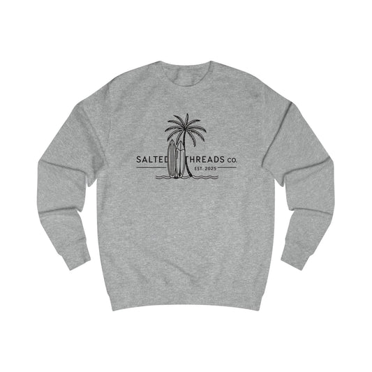 Beach Life Unisex Sweatshirt - Look Great on the Beach - Heather Grey