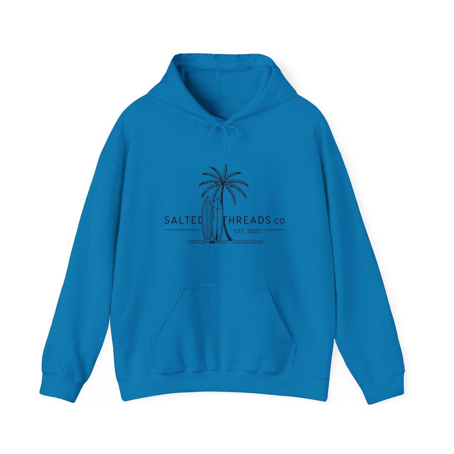 Beach Vibes Hooded Sweatshirt Sapphire