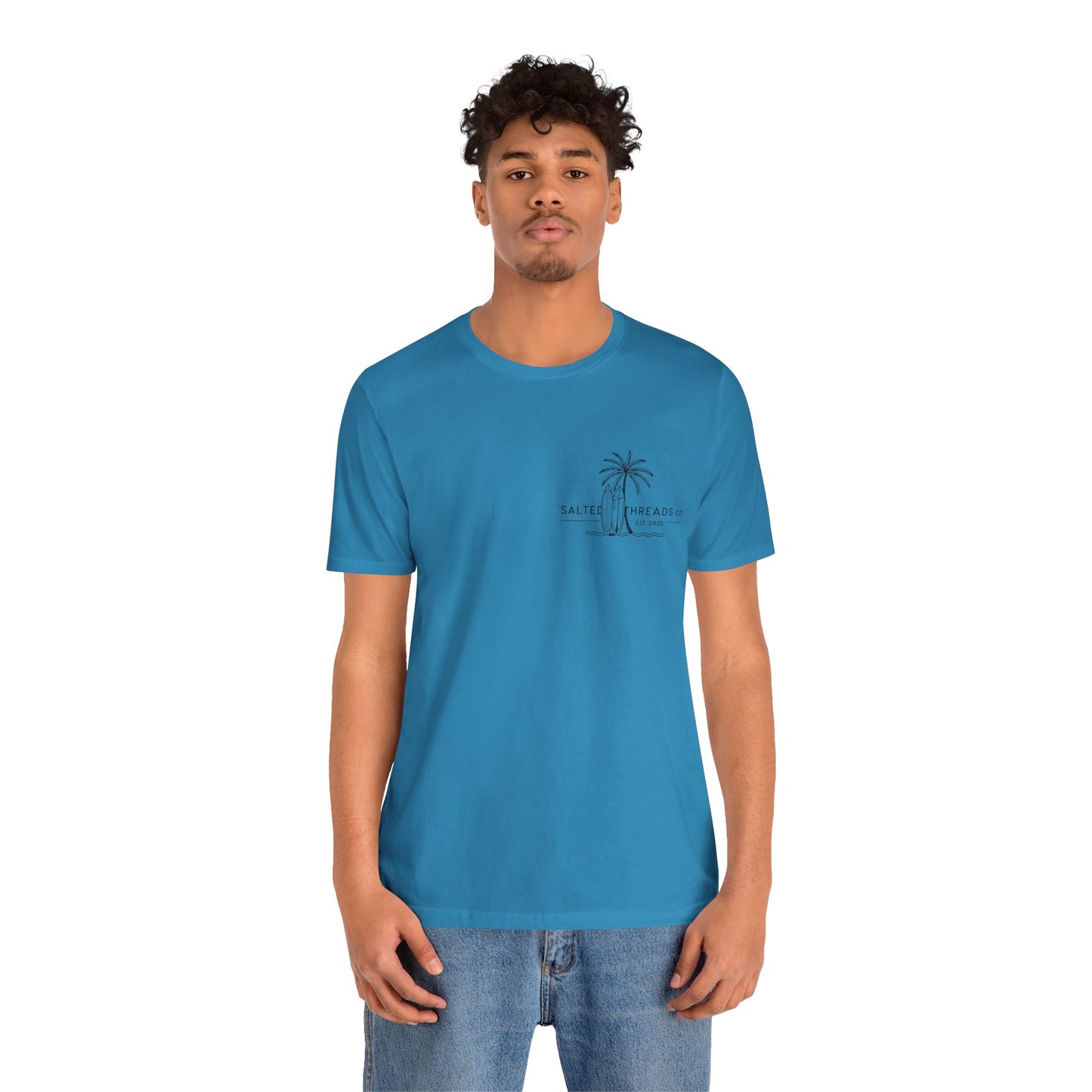 Beach Life Unisex Tee Aqua