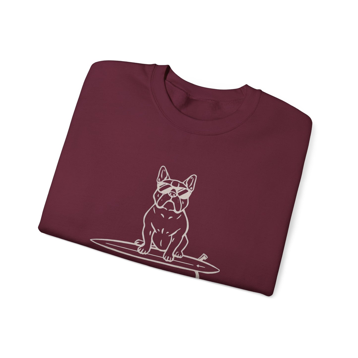 Salted Threads Co. French Bulldog Unisex Heavy Blend™ Crewneck Sweatshirt