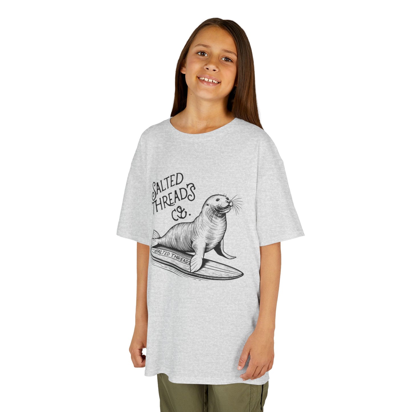 Salted Threads Sea lion Kids T-Shirt