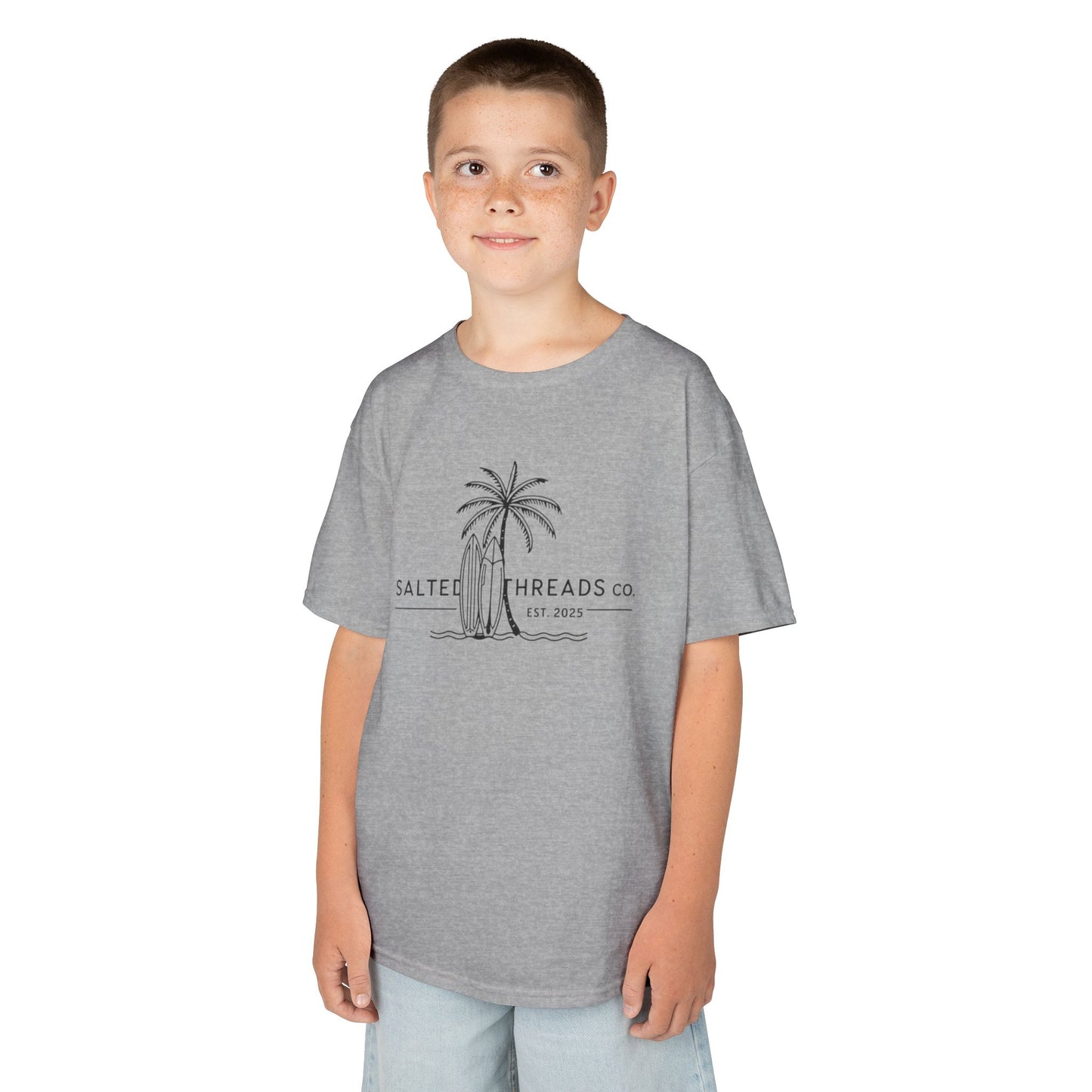 Salted Threads Co. Kids Cotton Tee - Fun Summer Vibes