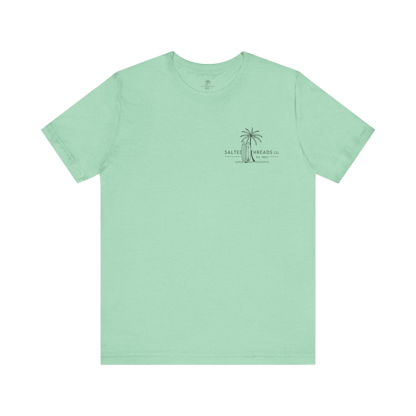 Salted Threads Co. Unisex Surf Dog Tee - Casual Summer Wear