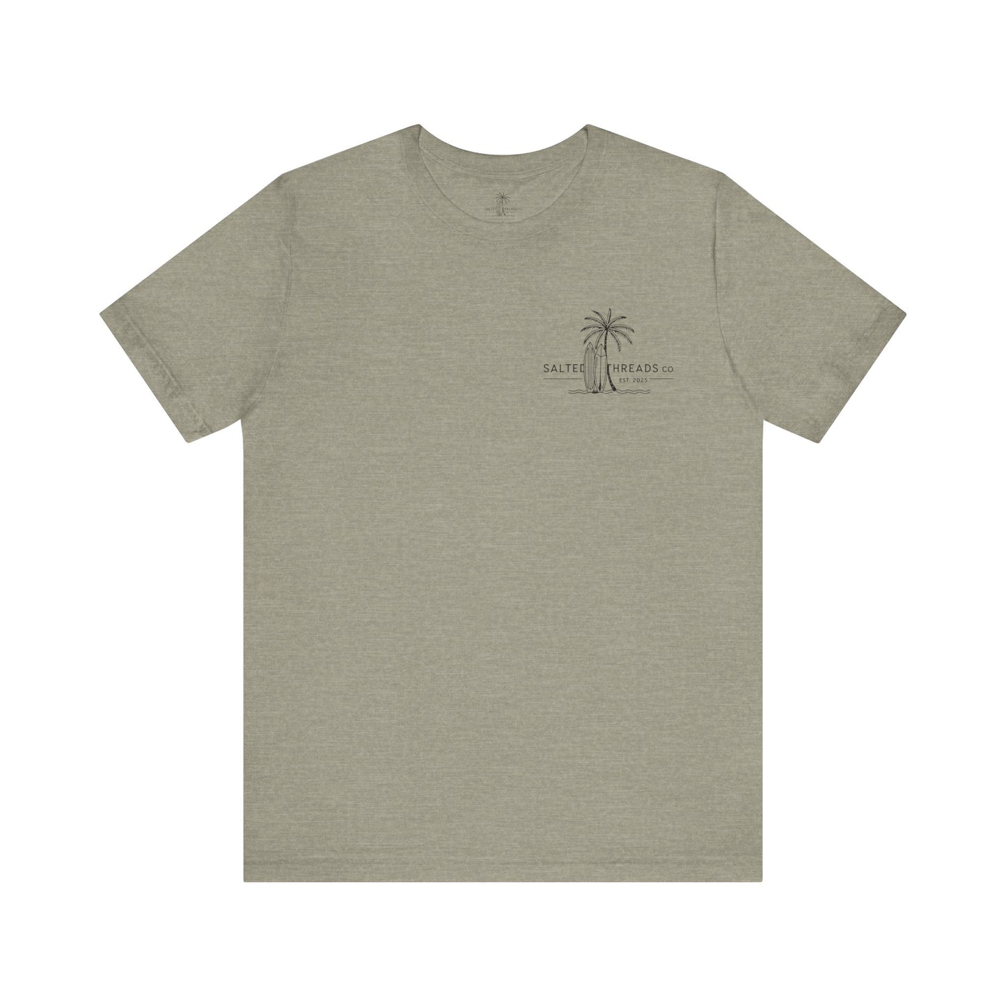 Salted Threads Co. Unisex Surf Dog Tee - Casual Summer Wear