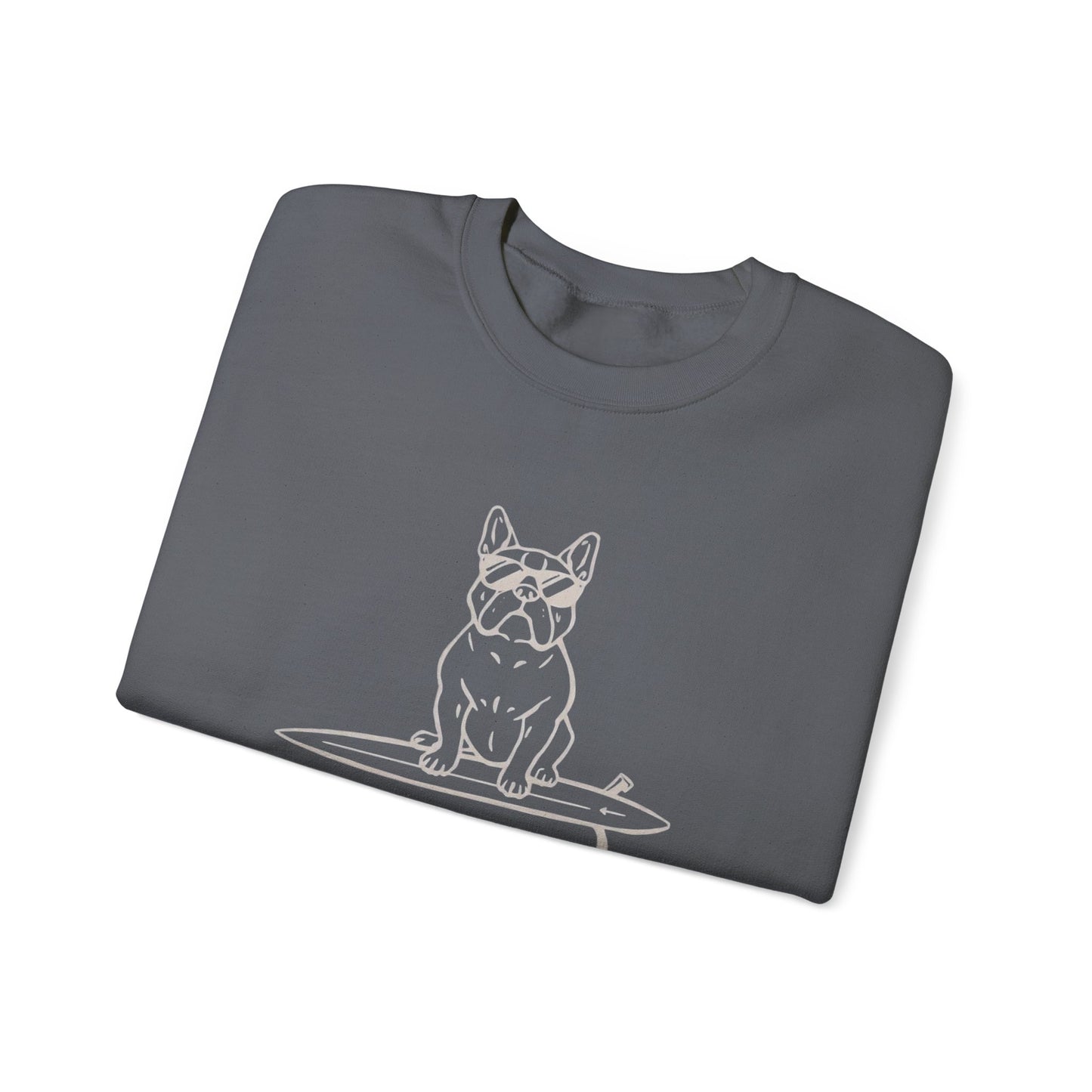 Salted Threads Co. French Bulldog Unisex Heavy Blend™ Crewneck Sweatshirt