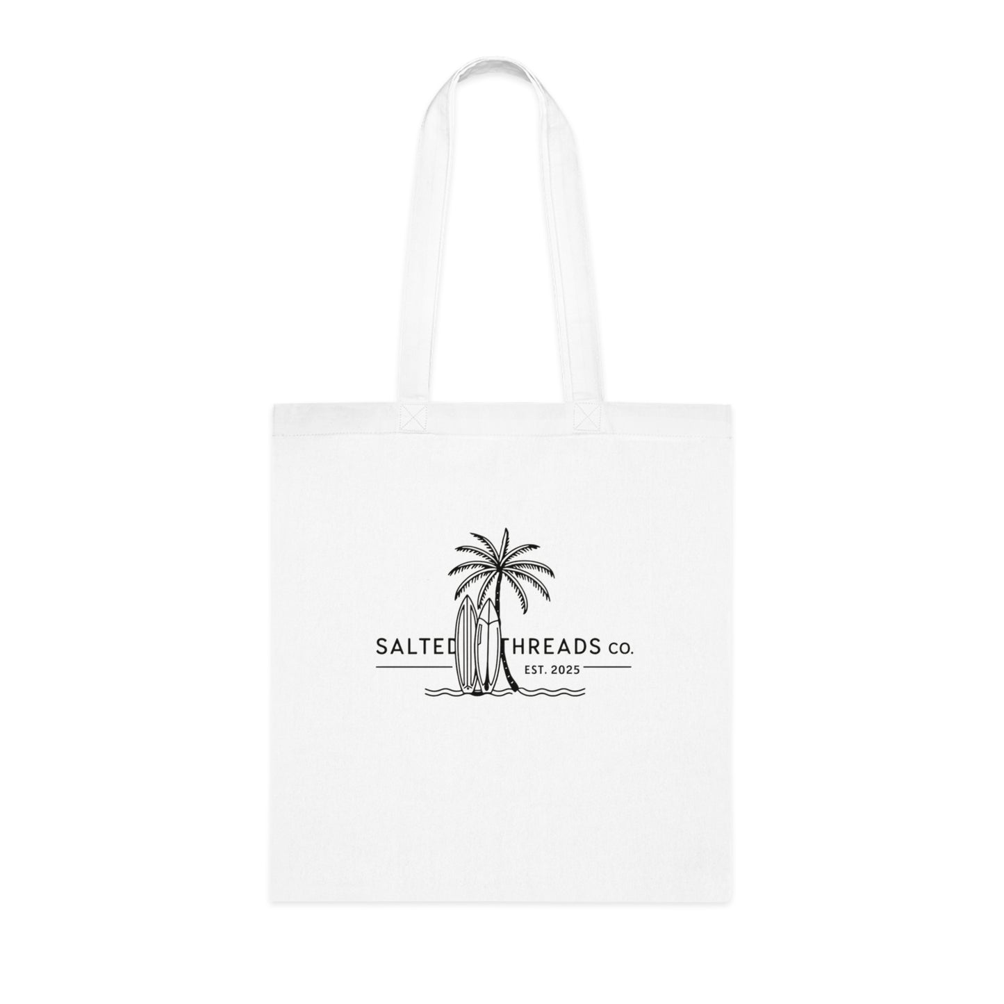 Salted Threads Co. Surf-Inspired Cotton Tote Bag