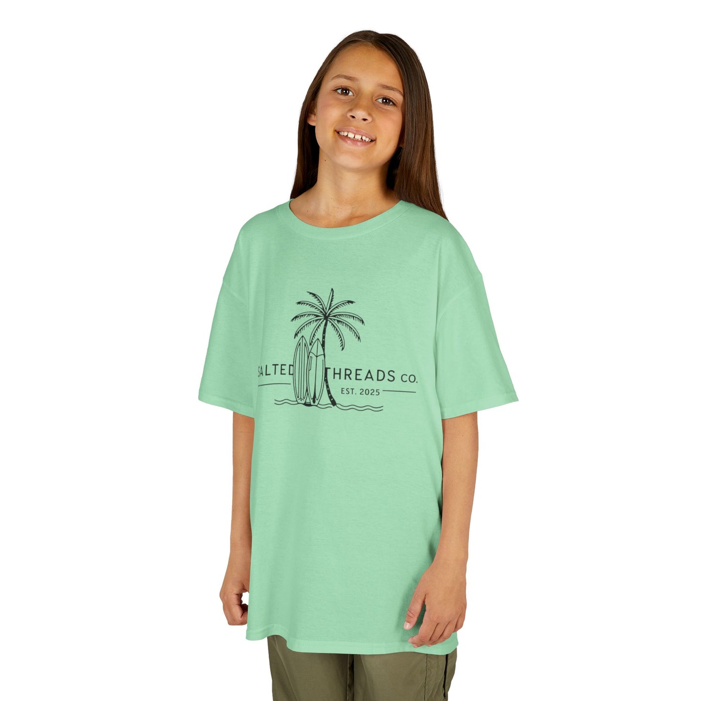 Salted Threads Co. Kids Cotton Tee - Fun Summer Vibes