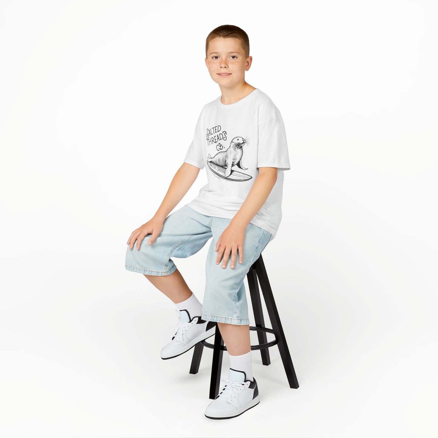 Salted Threads Sea lion Kids T-Shirt