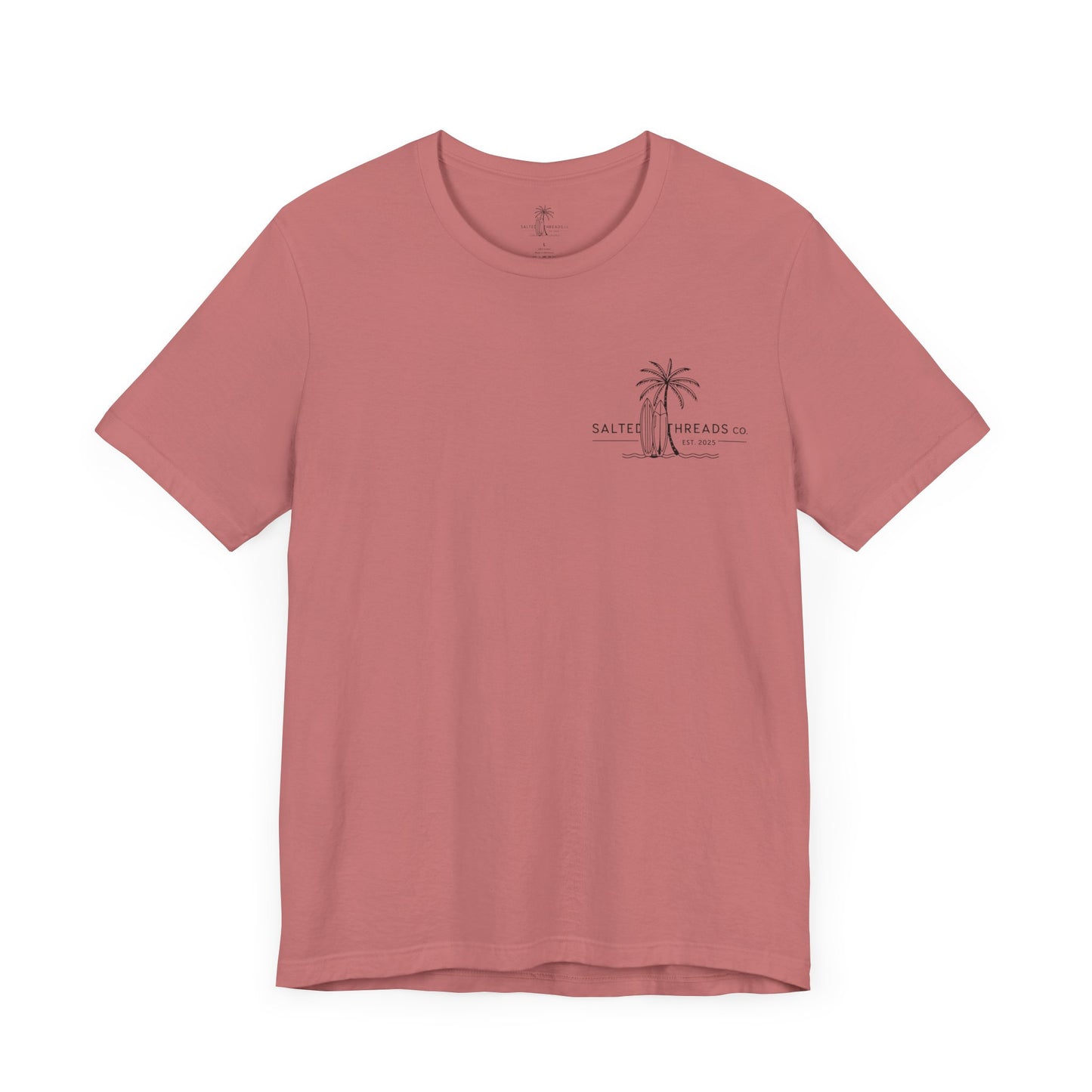 Salted Threads Co. Unisex Surf Dog Tee - Casual Summer Wear