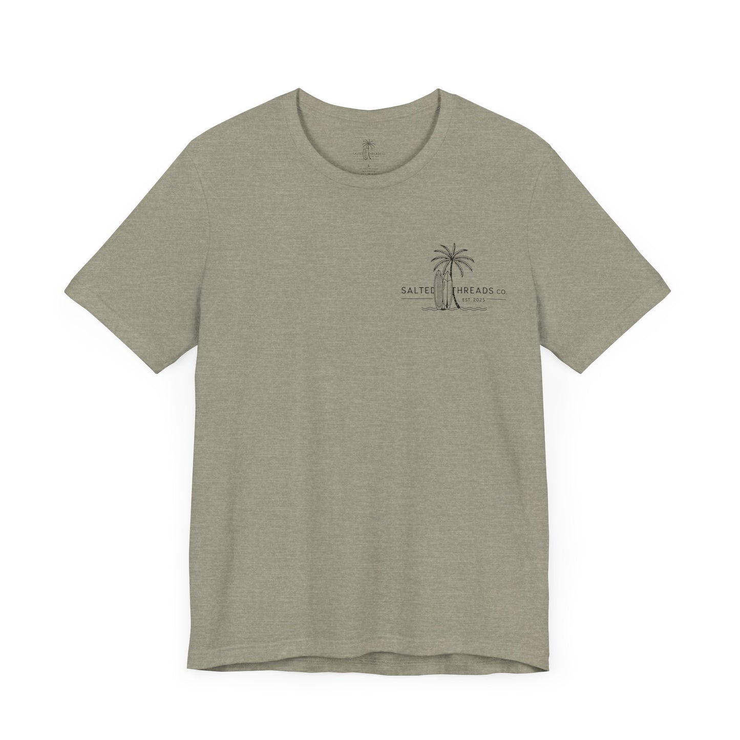 Salted Threads Co. Unisex Surf Dog Tee - Casual Summer Wear