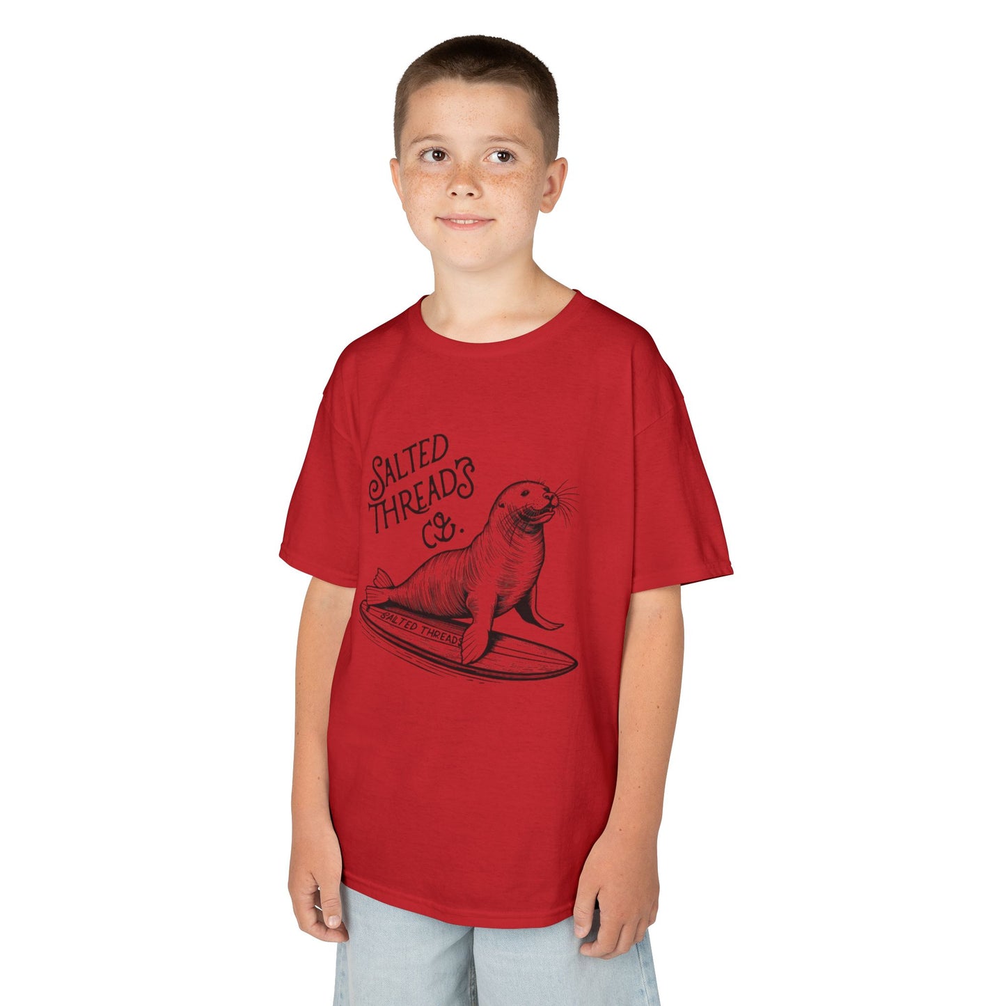 Salted Threads Sea lion Kids T-Shirt